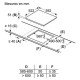 Εντοιχιζόμενη Εστία Επαγωγική Bosch PUC611AA5E