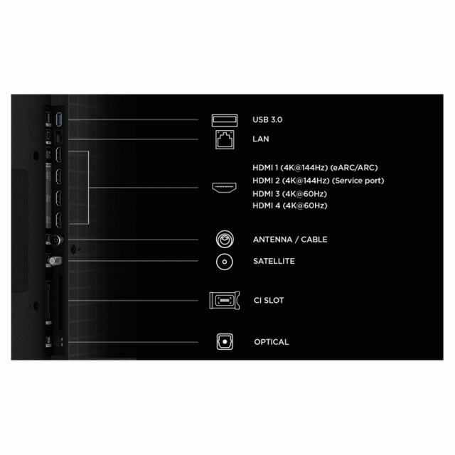 Τηλεόραση TCL 65C6K Pro QD-MINI LED (2026)