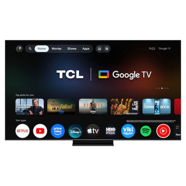 Τηλεόραση TCL 55C7L 4K Premium SQD-Mini LED TV (2026)