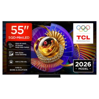 Τηλεόραση TCL 55C7L 4K Premium SQD-Mini LED TV (2026)