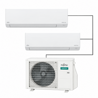 Κλιματιστικό Multi Set Fujitsu AOEH18KACB2 + ASEH09KLTBL + ASEH12KLTBL Inverter