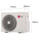 Κλιματιστικό LG DUALCOOL  Ocean EW EZ18CSN.CSK1/EZ18CSU.C241 Inverter 18000 BTU WiFi A++