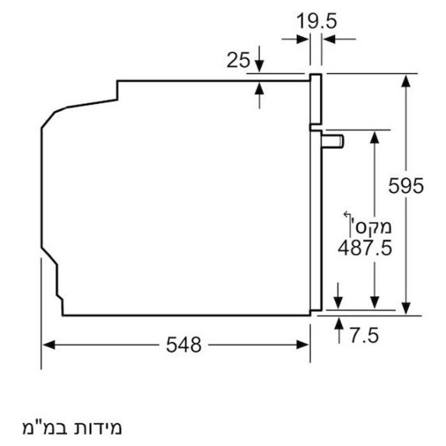 Εντοιχιζόμενος Φούρνος Bosch HBA514BB3