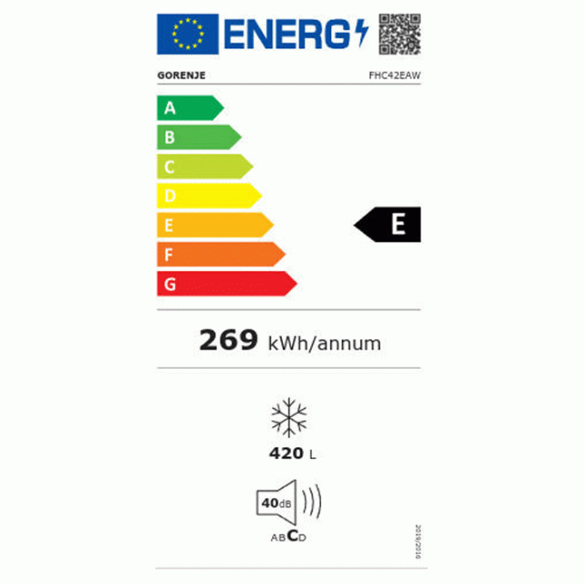 Καταψύκτης Μπαούλο Gorenje FHC42EAW (031010301)