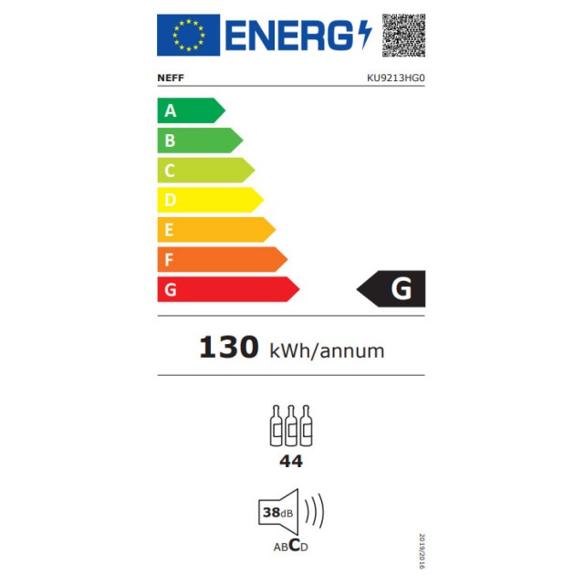 Συντηρητής Κρασιών Neff KU9213HG0