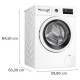 Πλυντήριο Ρούχων Bosch WAN28283GR 8 kg