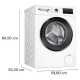 Πλυντήριο Ρούχων Bosch WGJ2440LGR 9Kg