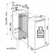 Εντοιχιζόμενο Ψυγείο Μονόπορτο Liebherr IRBbi 5650 No Frost