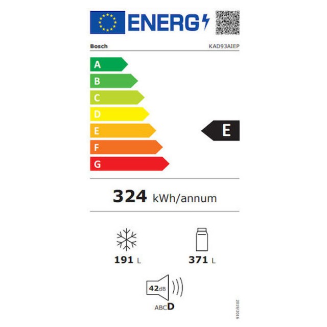 Ψυγείο Ντουλάπα Bosch KAD93AIEP NoFrost