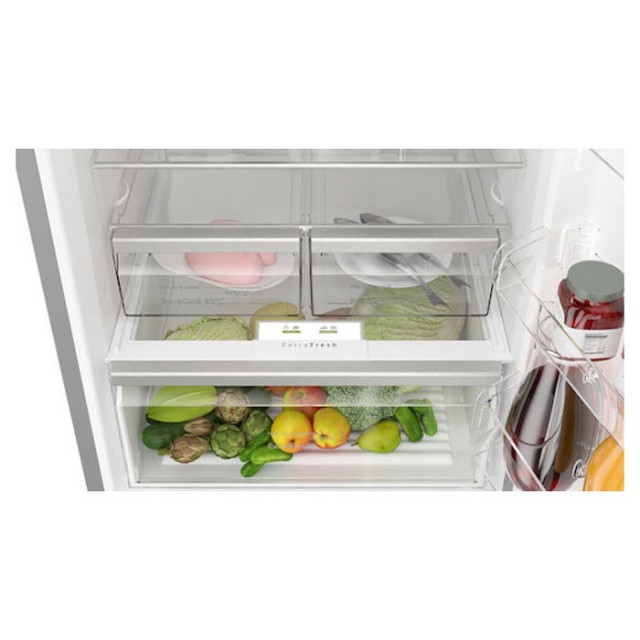 Ψυγειοκαταψύκτης Pitsos PKNB56XLEP Inox No Frost