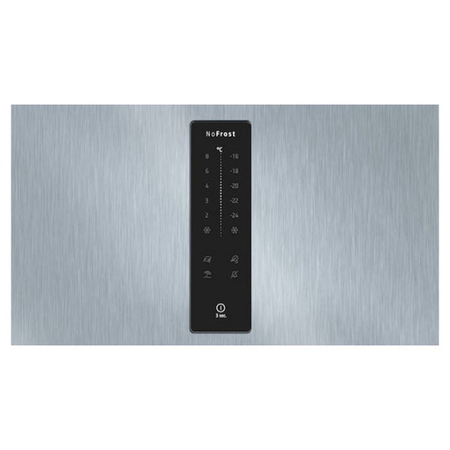 Ψυγειοκαταψύκτης Pitsos PKNB56XLEP Inox No Frost