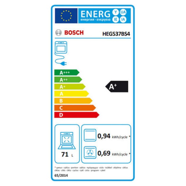 Σετ Εντοιχιζόμενος Φούρνος Bosch HEG537BS4 με Εστία Κεραμική NKF645GA2E