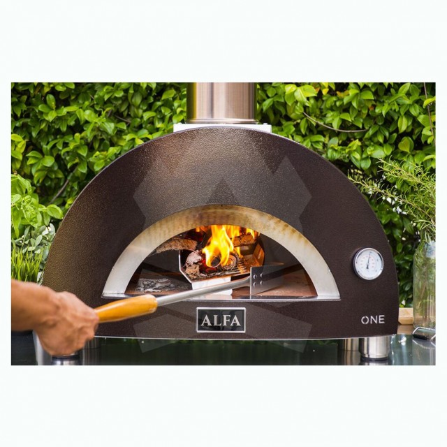 Ξυλόφουρνος Alfa FXMD-S-LRAM Moderno 1 Pizza Copper χωρίς βάση