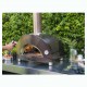 Ξυλόφουρνος Alfa FXMD-S-LRAM Moderno 1 Pizza Copper χωρίς βάση