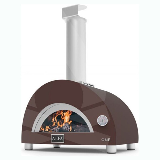 Ξυλόφουρνος Alfa FXMD-S-LRAM Moderno 1 Pizza Copper χωρίς βάση