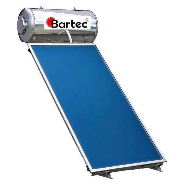 Ηλιακός Θερμοσίφωνας Bartec B120L Τριπλής Ενέργειας με Επιλεκτικό Συλλέκτη 2,0 m² 120lt (5210287000081)
