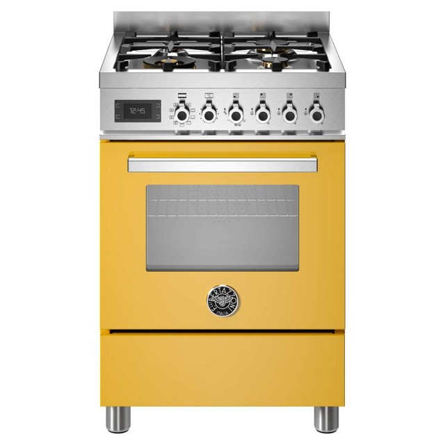 Κουζίνα Ελεύθερη Αερίου Bertazzoni PRO6 4L 1E GI T με φούρνο ηλεκτρικό