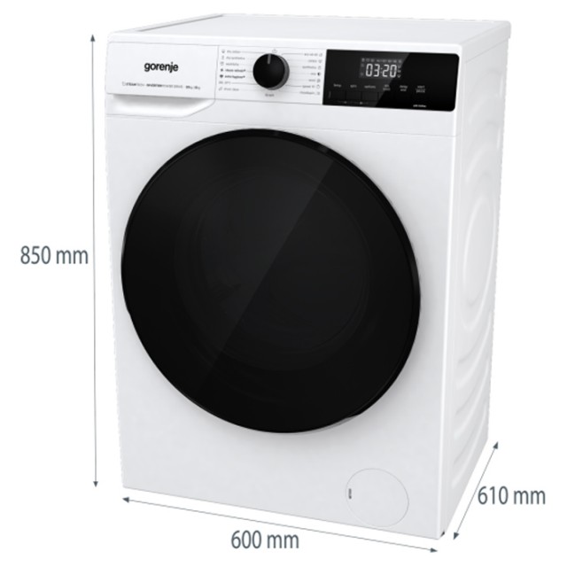 Πλυντήριο-Στεγνωτήριο Ρούχων Gorenje WD2A164ADS 10/6Kg (033021401)