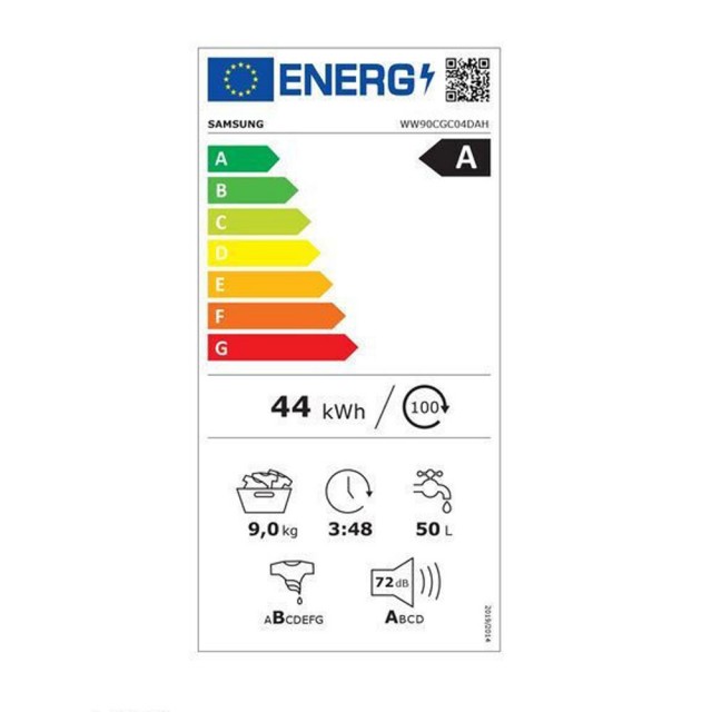 Πλυντήριο Ρούχων Samsung WW90CGC04DAHLE 9Kg