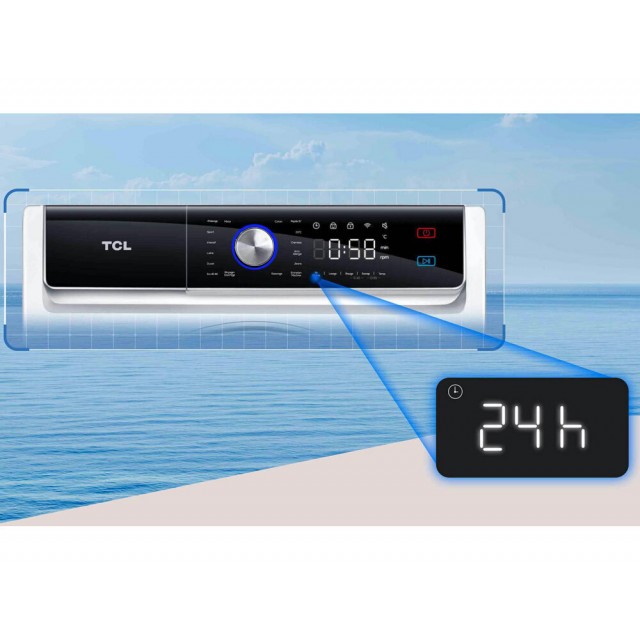 Πλυντήριο ρούχων TCL FP0824WC0 8kg