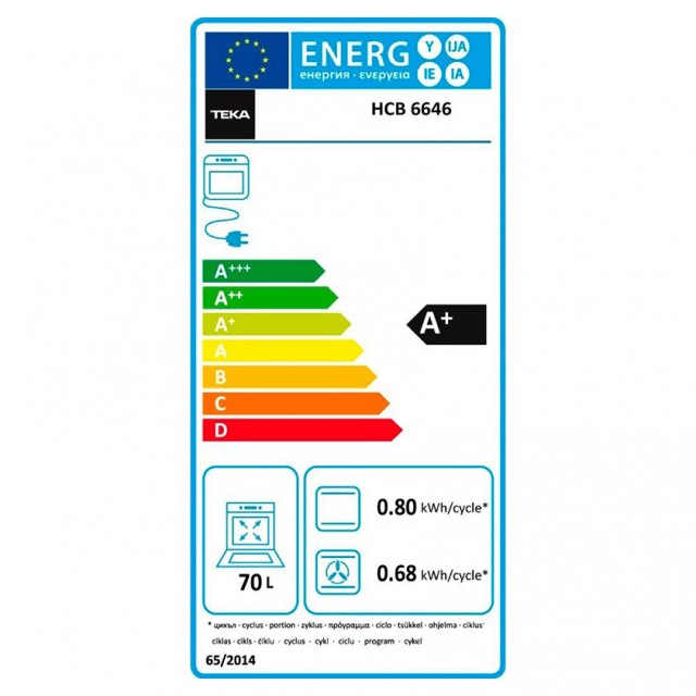 Σετ Εντοιχιζόμενος Φούρνος Teka HCB 6646 (111010026) Airfry με Εστία Κεραμική TBC 64010 (112550014)