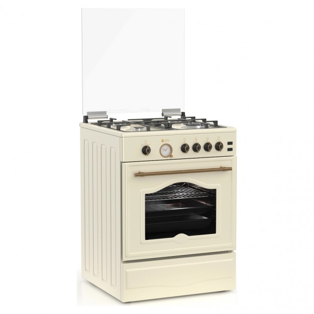 Κουζίνα Ελεύθερη Αερίου Thermogatz TGS 4111 RUSTIC BEIGE MULTIGAS